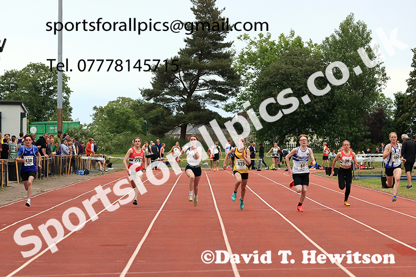 The 100 metres, 2025 NEGP No 3, Monkton. Photo: David T. Hewitson/Sports for All Pics